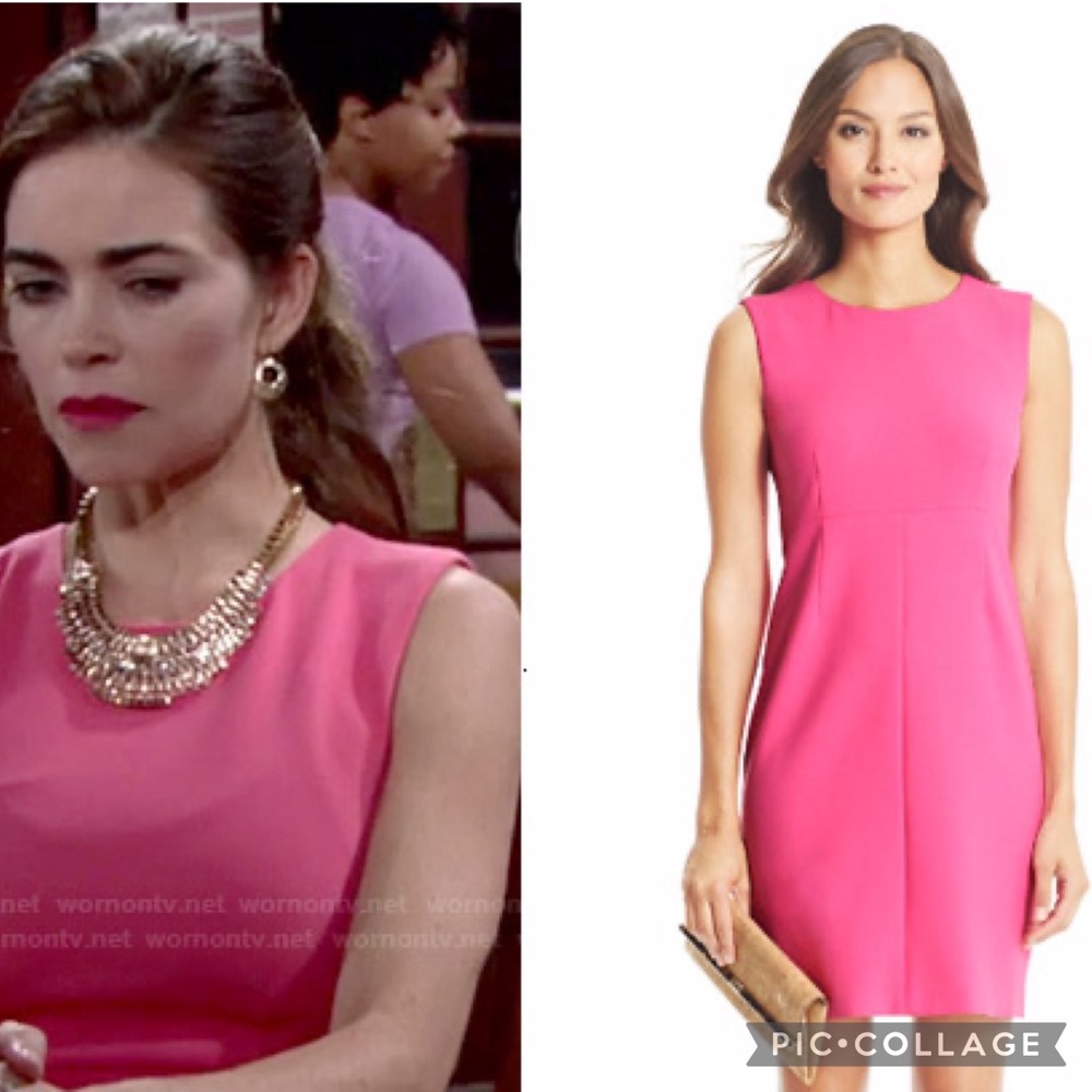 Diane Von Furstenberg “Carrie” Pink Shift Dress - Picture 3 of 10